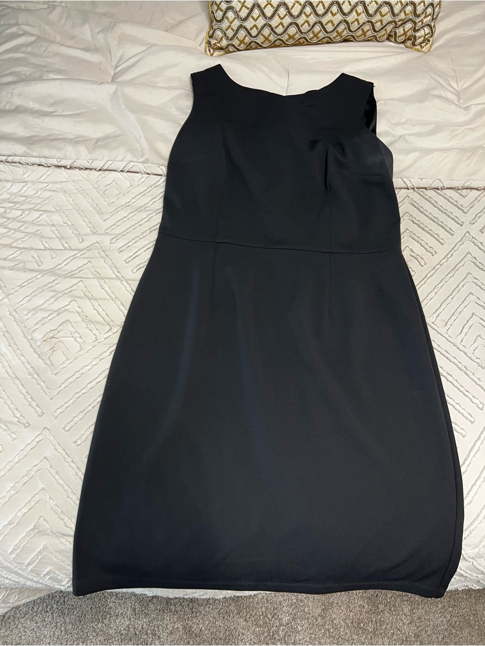 Apt. 9 Black Sleeveless Midi Sheath Dress